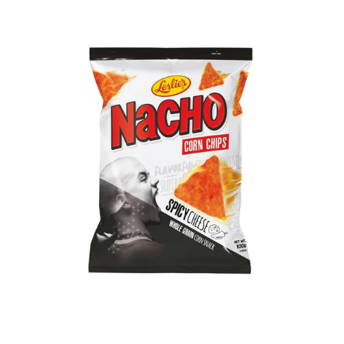 NACHO CORN CHIPS SPICY CHEESE 100g